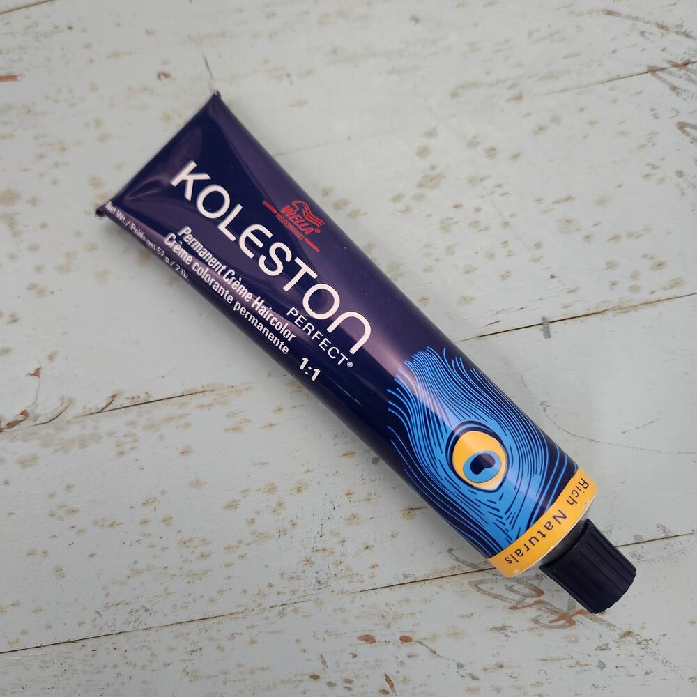 Wella Koleston Perfect 8/3 Light Blonde/Gold Permanent Creme Hair Color 2 oz‎